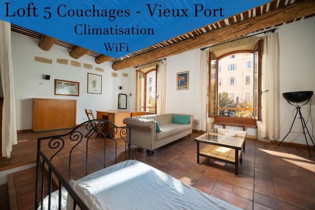 Air-Conditioned Loft In The Heart Of The Old Port Marseilles Exterior foto
